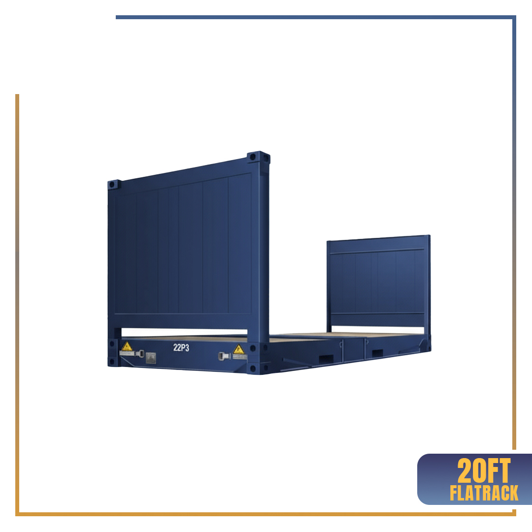 20ft Flatrack container